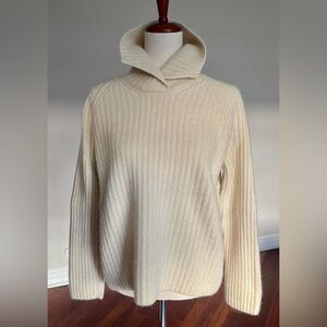 LAUREN by RALPH LAUREN Green Label Cashmere Wool Angora Sweater Size L Large